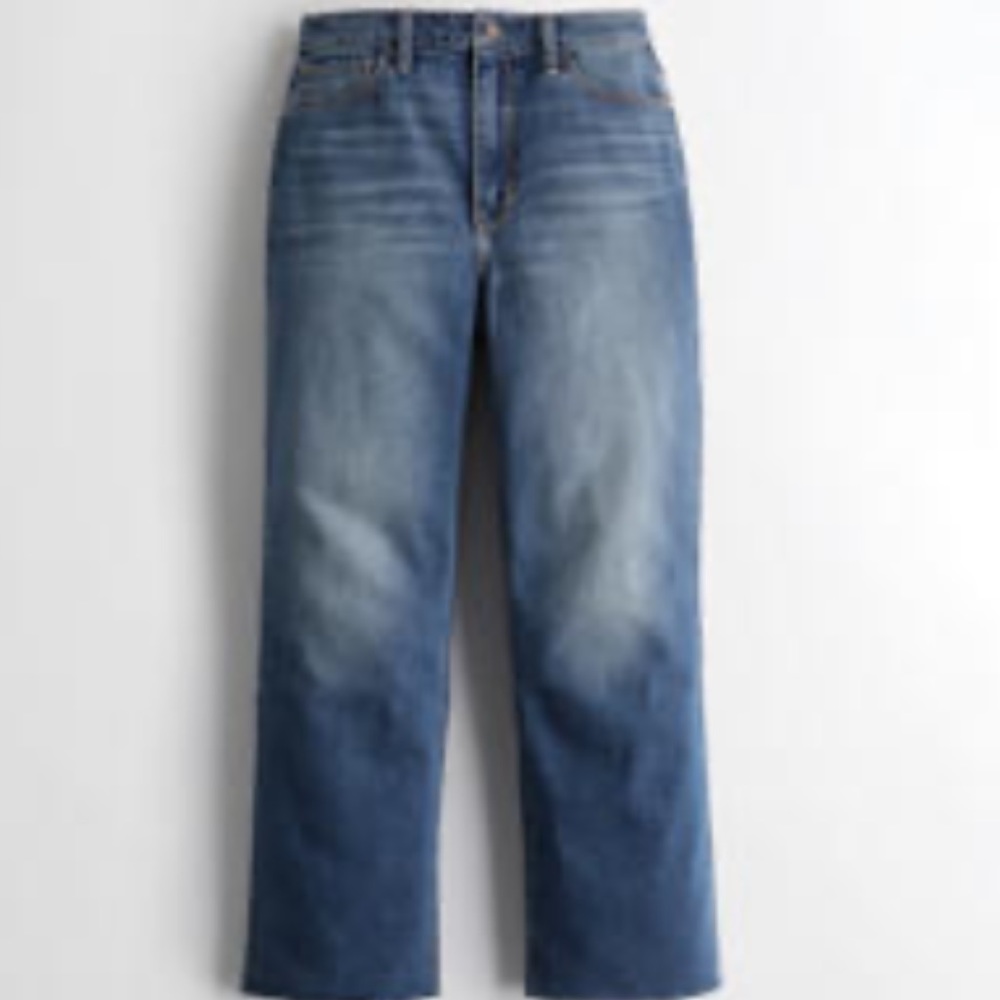 Vintage Stretch Ultra High-Rise Straight Jeans